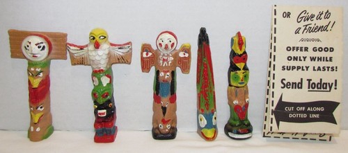 1952 sgt preston totem poles - 1952,