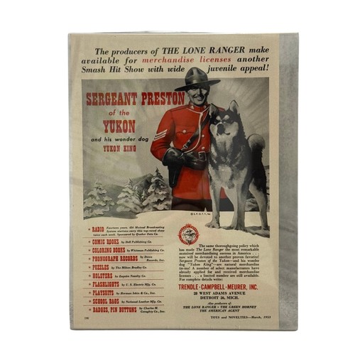 1953 sergeant preston the - 1953, of